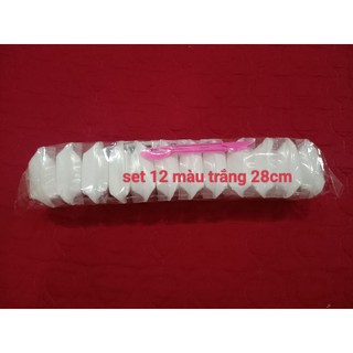 Đất sét siêu nhẹ 12 màu trắng/ đất sét tự khô