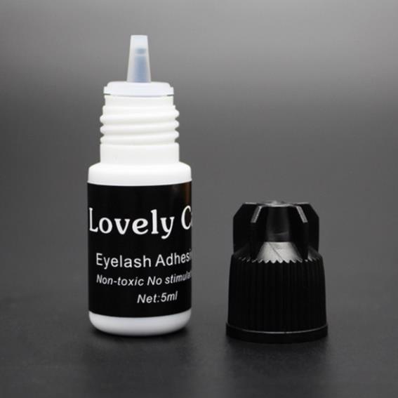 Keo nối mi khô nhanh bền 1-2 tuần LOVELY CAT 5ml