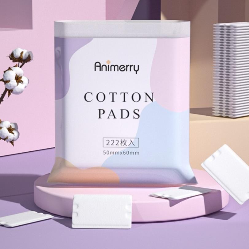 Bông Tẩy trang GIÁ SỈ 3 lớp cotton 222 miếng