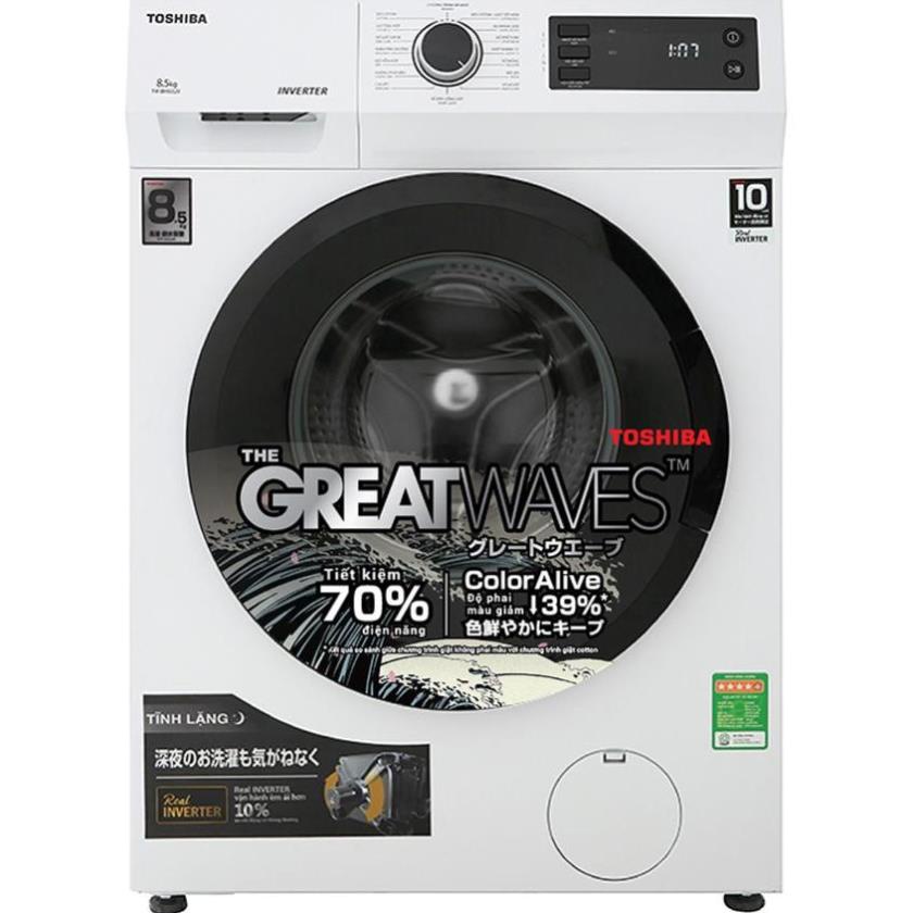 Máy giặt Toshiba TW-BK95S2V Inverter 8.5 Kg/ Bảo hành chính hãng 2 năm. -   Mới 100%