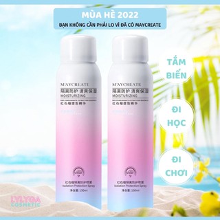 Chống Nắng Maycreate 150ml - Xịt chống nắng trắng da