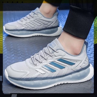 ᵀᴴᴱ ˢᴴᴼᴱˢ ᴺᴱᵂ ⬥︎ Giày Sneaker Nam, Giày Nam Cao Cấp Mới Nhất 2022 Fullbox mã G711 - Màu Trắng / Xám thời trang siêu đẹp