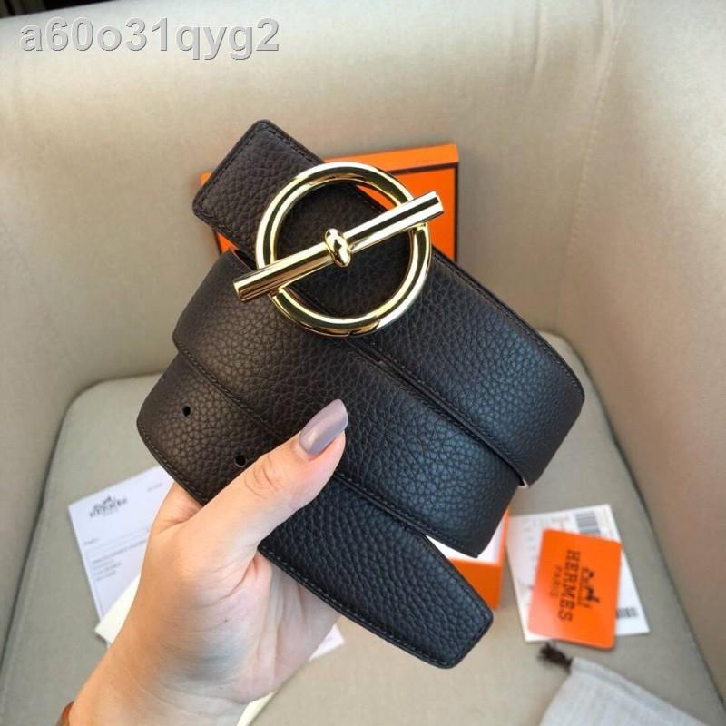✽ﺴ□Dây lưng nam, nịt nam da xịn mặt chữ Q trắng, vàng thời trang - Hàng Hiệu