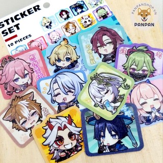 Sticker Set Genshin Impact (10 HÌNH DÁN)