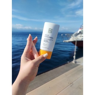 KEM CHỐNG NẮNG DƯỠNG ẨM SAFFRON BS COSMETICS - Aqua Water Drop Sunscreen SPF50+ PA++++ 50ml