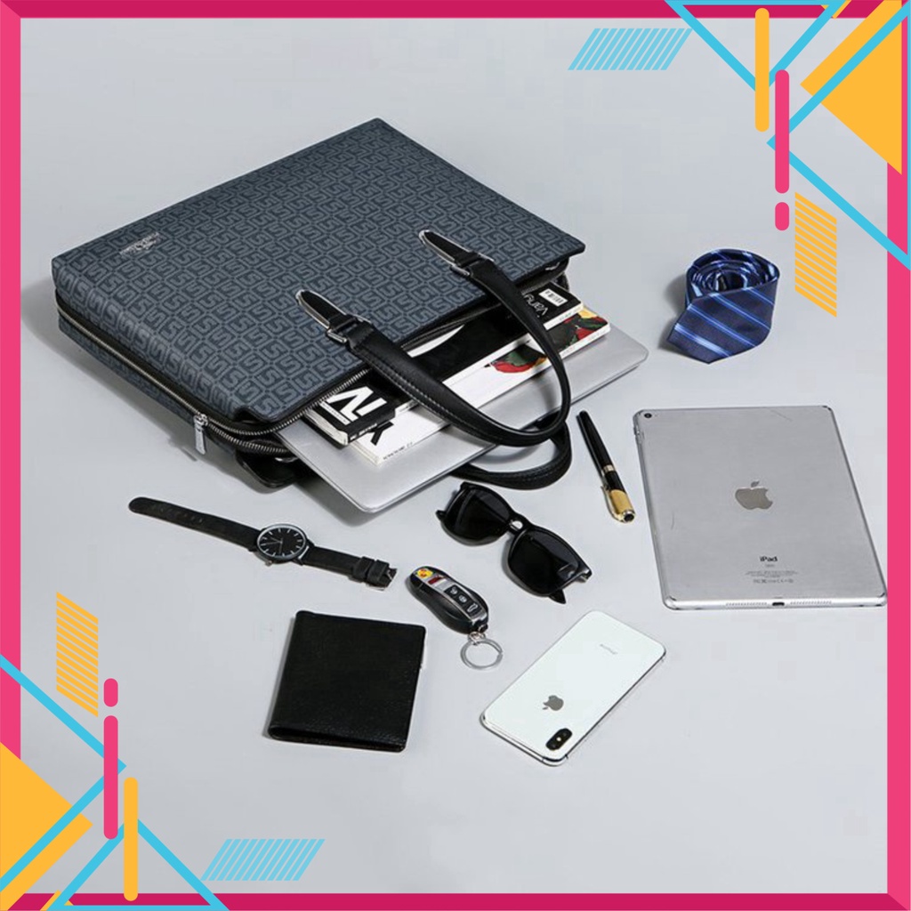 Nhiều mẫu Túi xách da đựng laptop công sở cao cấp, Cặp da văn phòng tdhn1 Tui xách laptop