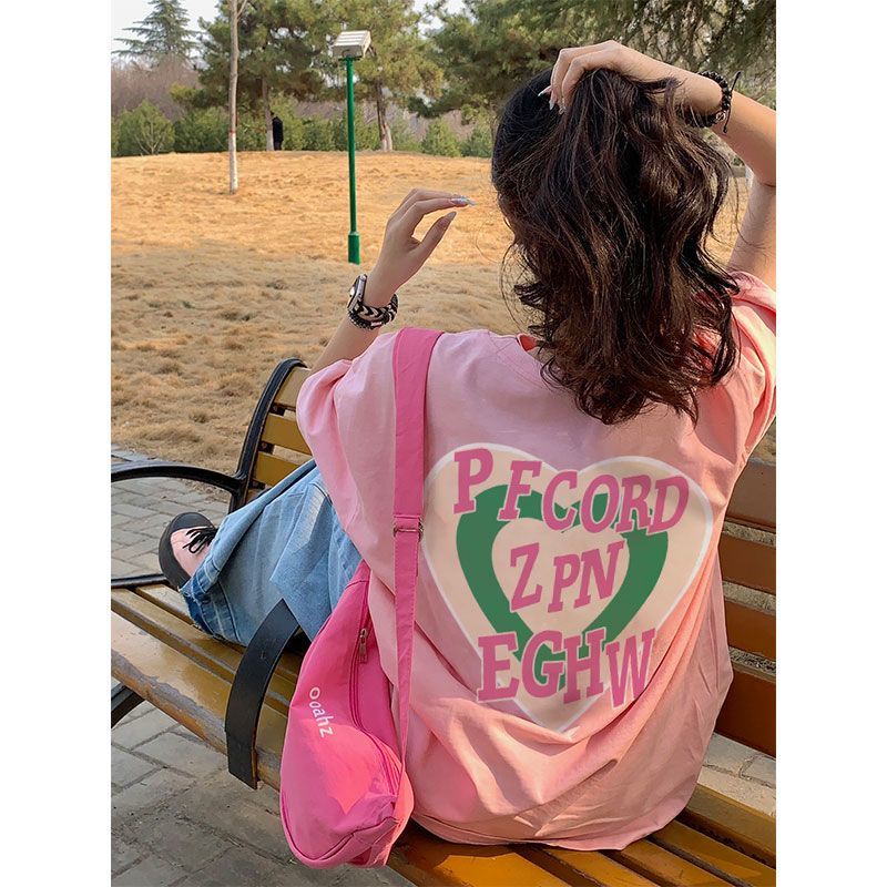 JiashuchengÁo Thun Nữ Ngắn Tay Cổ Tròn Thời Trang