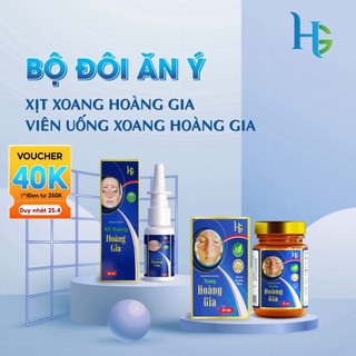 Date 11/2024 Combo xịt xoang kèm viên nang hỗ trợ viêm xoang cao cấp AN TRÚC VƯƠNG
