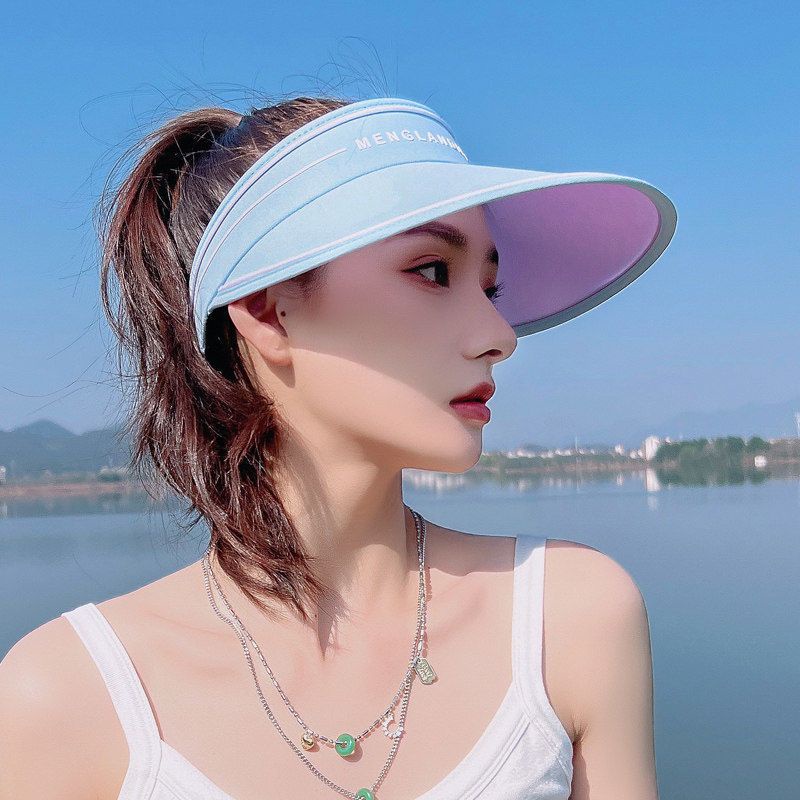 Mũ Lưỡi Trai Hở Chóp Chống Nắng Thời Trang Mùa Hè Cho Nữ