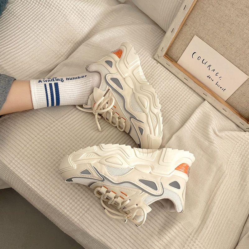 Giày Thể Thao Đế Dày Thời Trang Hàn Quốc Cho Nữ