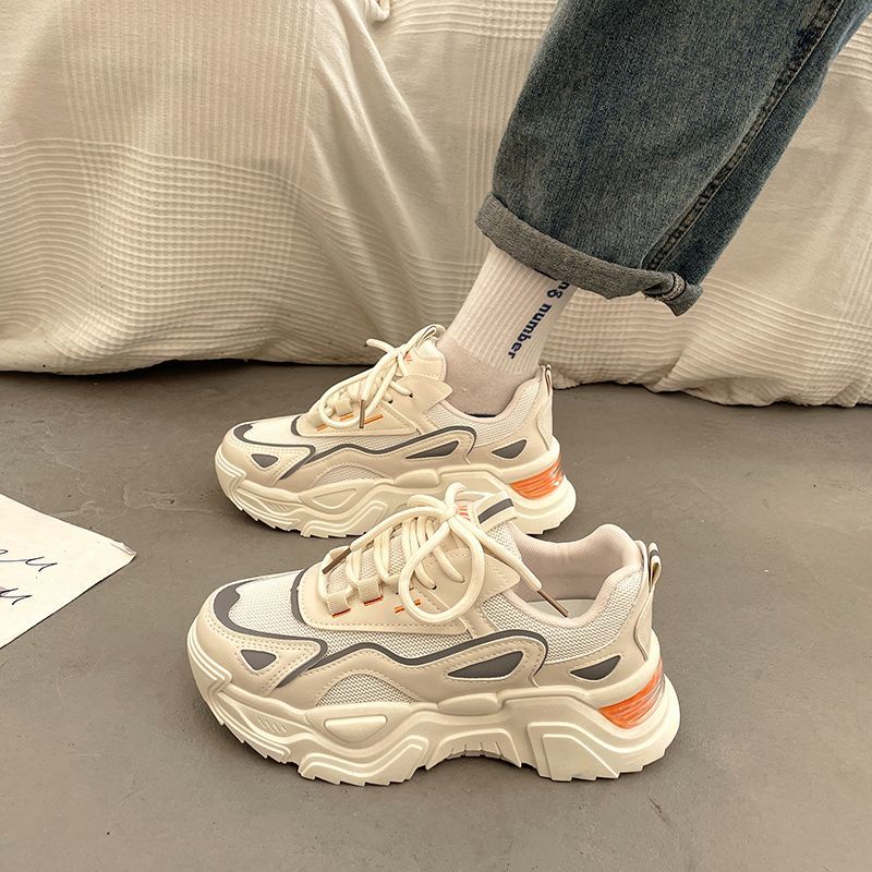 Giày Thể Thao Đế Dày Thời Trang Hàn Quốc Cho Nữ