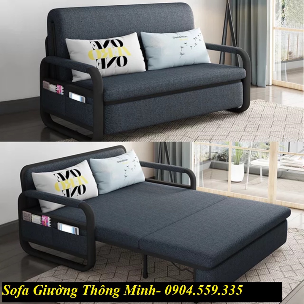 Sofa giường 128cm x190cm gấp gọn thông minh đa năng có ngăn chứa đồ , tiết kiệm không gian hàng nhập khẩu | BigBuy360 - bigbuy360.vn