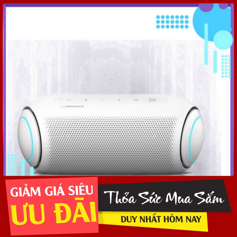 . Loa Bluetooth Di Động LG Xboomgo PL7W - Hàng Chính Hãng - Màu Trắng ( sale ) Miễn phí giao hàng . . . . .