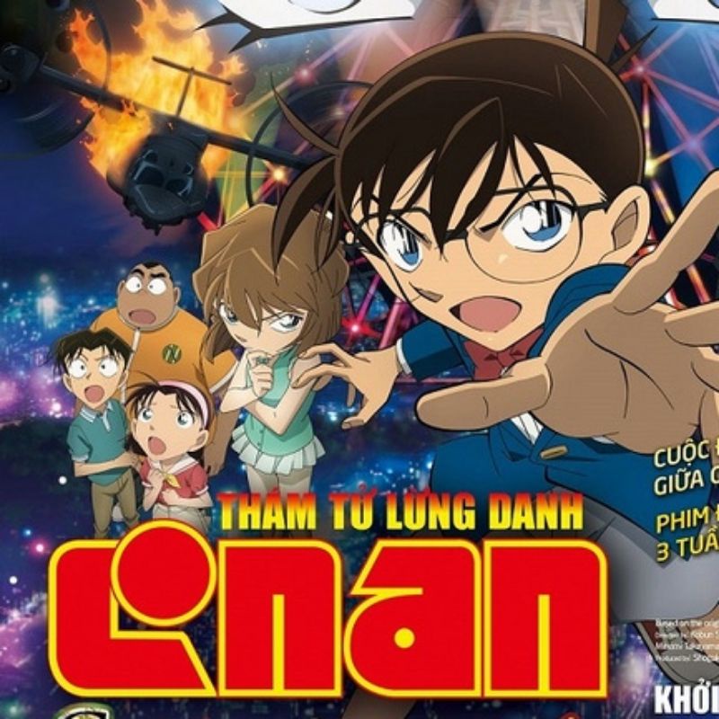 ( MS149 ) Móc Khóa + Huy Hiệu Nhân Vật Hoạt Hình Thám Tử Conan.