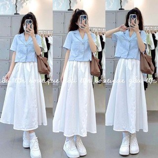 áo sơ mi cổ vest phong cách hàn quốc