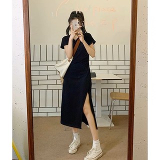 váy polo xẻ tà