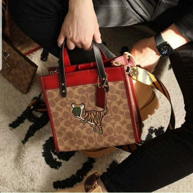 TÚI COACH TOTE MINI DA THẬT