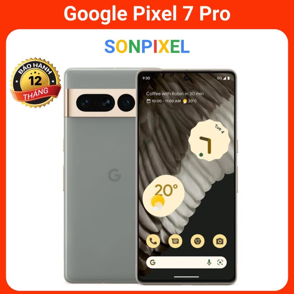 Điện Thoại Google Pixel 7 Pro (12/256GB) Chính Hãng Google fullbox nguyên seal bao test máy đổi trả trong 7 ngày