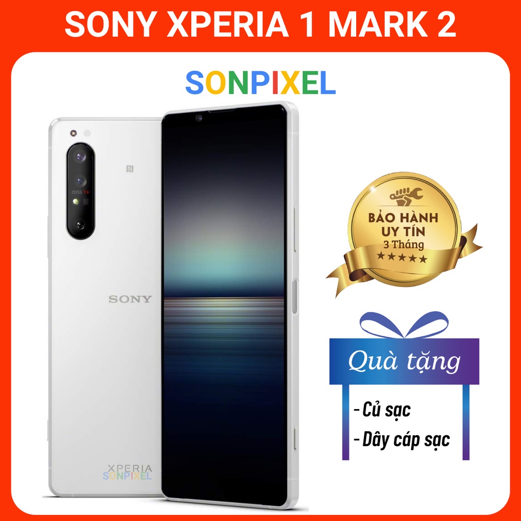 Điện Thoại Sony Xperia 1 Mark 2, Snapdragon 865 Ram 8/128GB bao test máy đổi trả trong 7 ngày