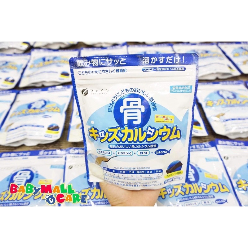 Bột Canxi cá tuyết bé 1y+