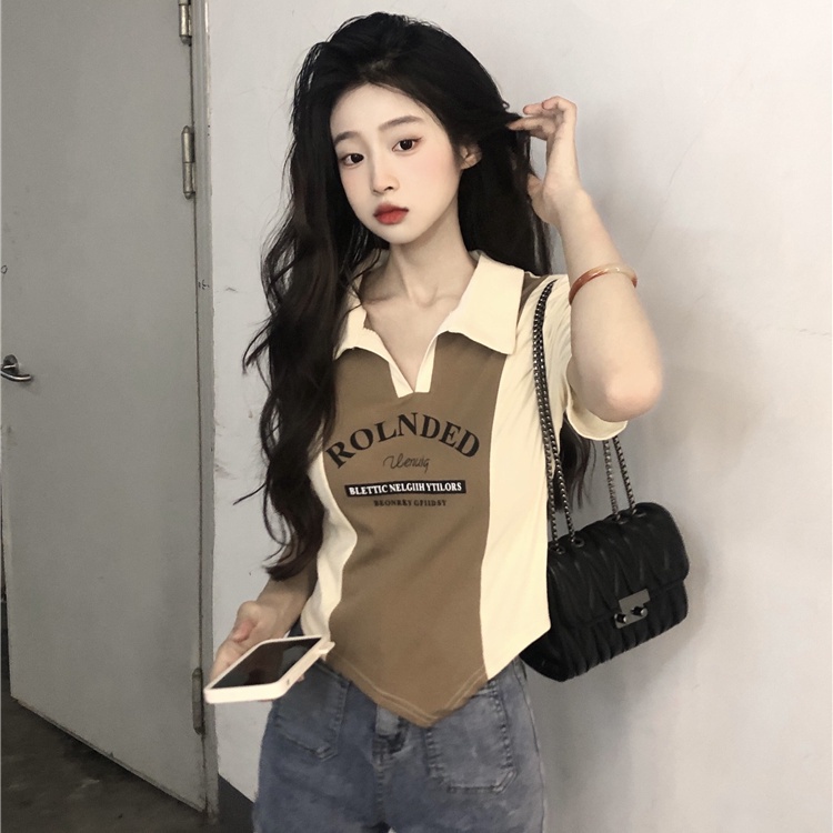 Áo Thun polo Ngắn Tay Phong Cách Mới Cho Nữ