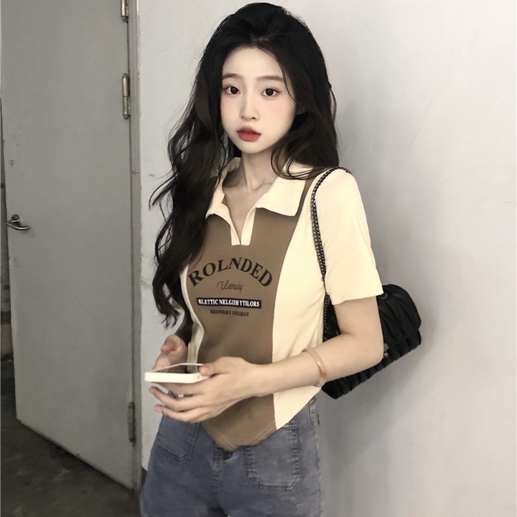 Áo Thun polo Ngắn Tay Phong Cách Mới Cho Nữ