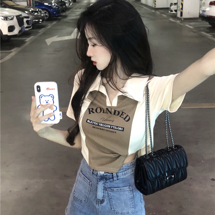 Áo Thun polo Ngắn Tay Phong Cách Mới Cho Nữ