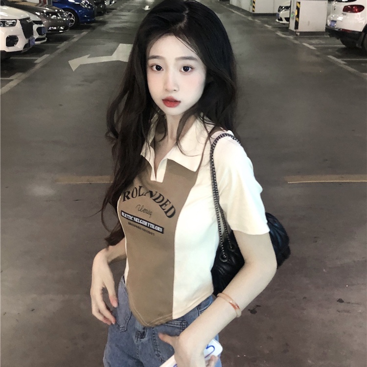 Áo Thun polo Ngắn Tay Phong Cách Mới Cho Nữ