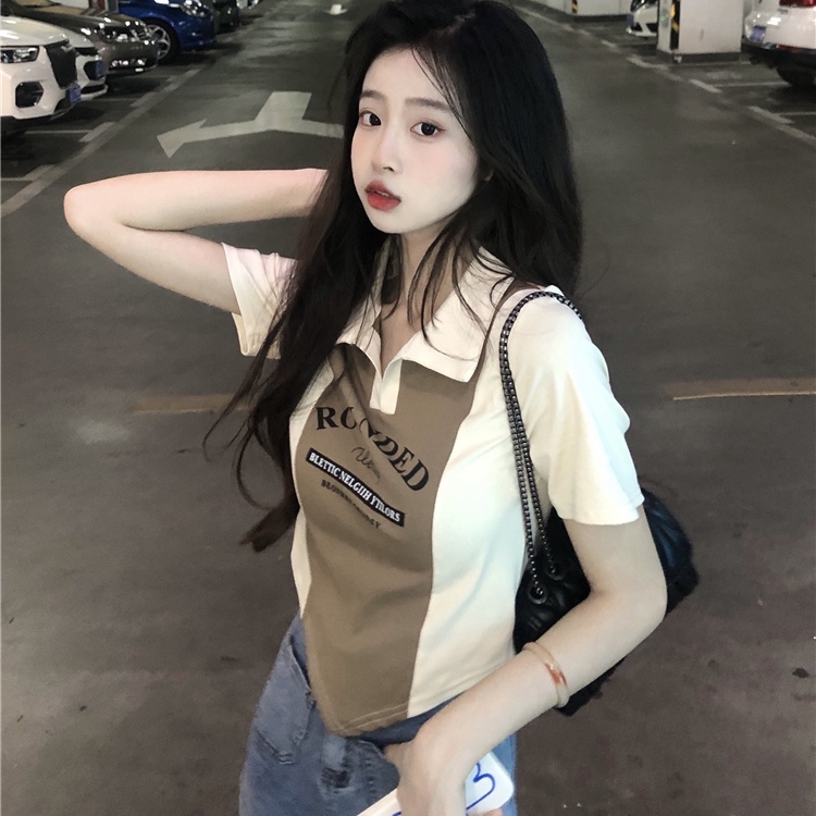 Áo Thun polo Ngắn Tay Phong Cách Mới Cho Nữ