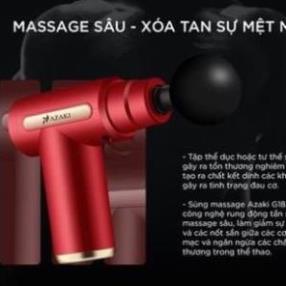 Máy massage cầm tay 6 chế độ - súng massage trị đau giãn cơ rẻ nhất shopee