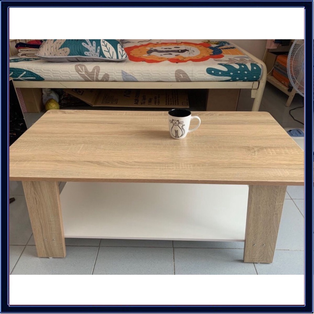 Bàn trà gỗ,bàn trà đẹp ngồi sofa hình chữ nhật, thiết kế hiện đại