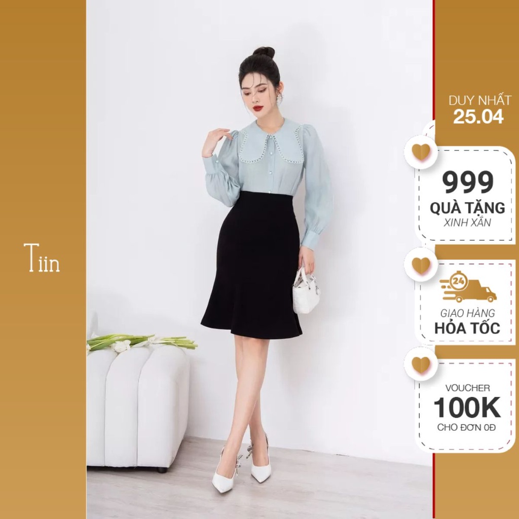 Chân váy dáng ôm cạp liền đuôi cá TIIN STORE CHD040