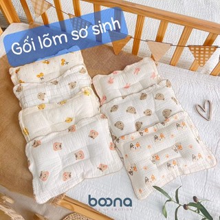 Gối lõm xô muslin cho bé