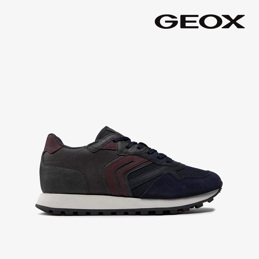 Giày Sneakers Nam GEOX U Ponente A Text Wax Synt Le