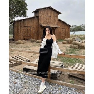 Váy đầm maxi 2 dây thun xoè co dãn tôn dáng sexy phong cách trẻ trung cá tính VAY5