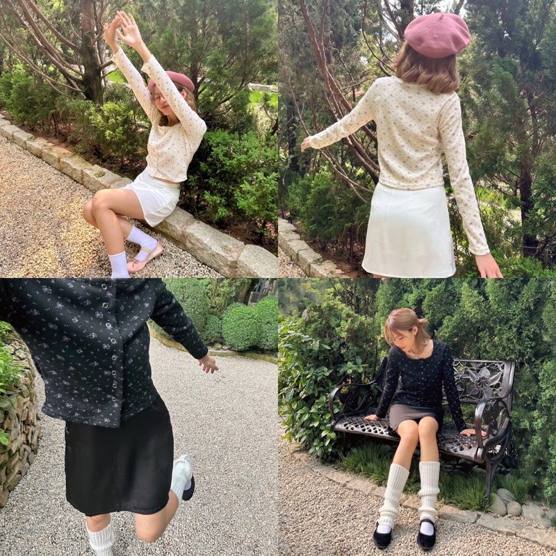 Maymee Studio - Cardigan hoạ tiết hoa - Julie Cardigan