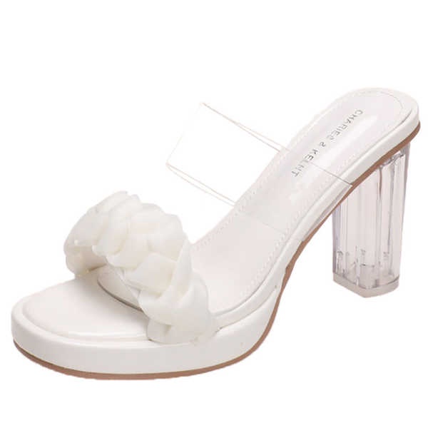 Dép cao gót nữ Đôi dép tiên nữ dịu dàng