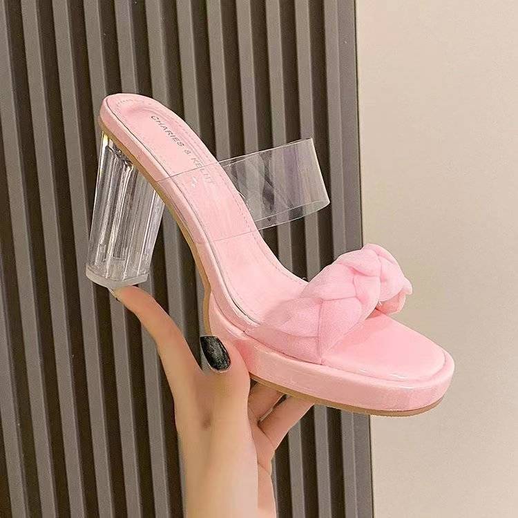 Dép cao gót nữ Đôi dép tiên nữ dịu dàng