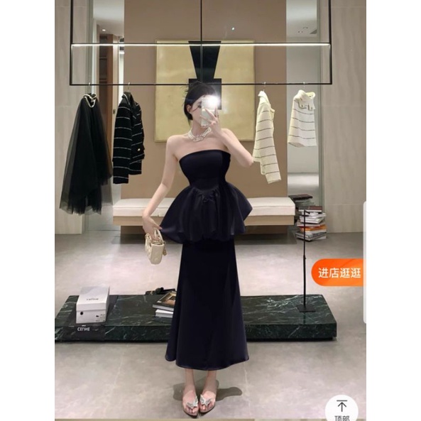 Set váy quây lụa sang chảnh