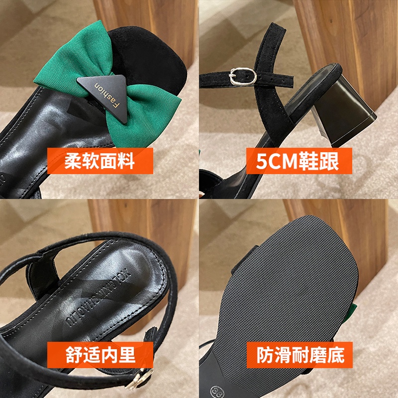 Sandal Cao Gót Thiết Kế Mới Thời Trang Mùa Hè Dành Cho Nữ 2023 / Size 35-42 / 41