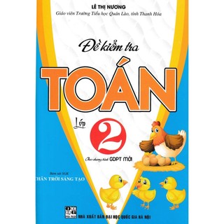 Sách - đề kiểm tra toán lớp 2