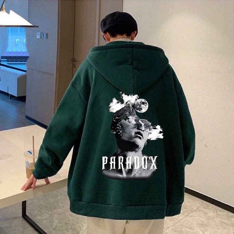 Áo khoác hoodie nam nữ, nỉ bông dày dặn