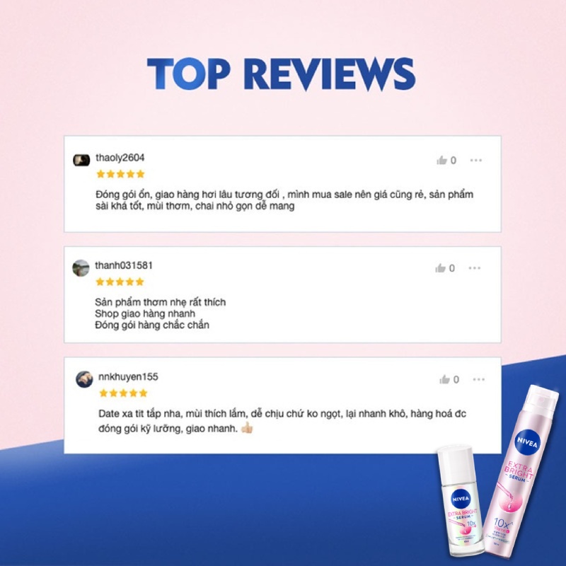 Bộ 2 Xịt Ngăn Mùi NIVEA Serum Sáng Mịn 10X Vitamin C (100 ml) - 80020 | BigBuy360 - bigbuy360.vn