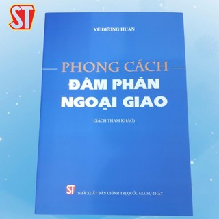 Sách - phong cách đàm phán ngoại giao - nxb chính trị qg sự thật