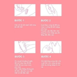 Máy triệt lông FOREO PEACH Version 2