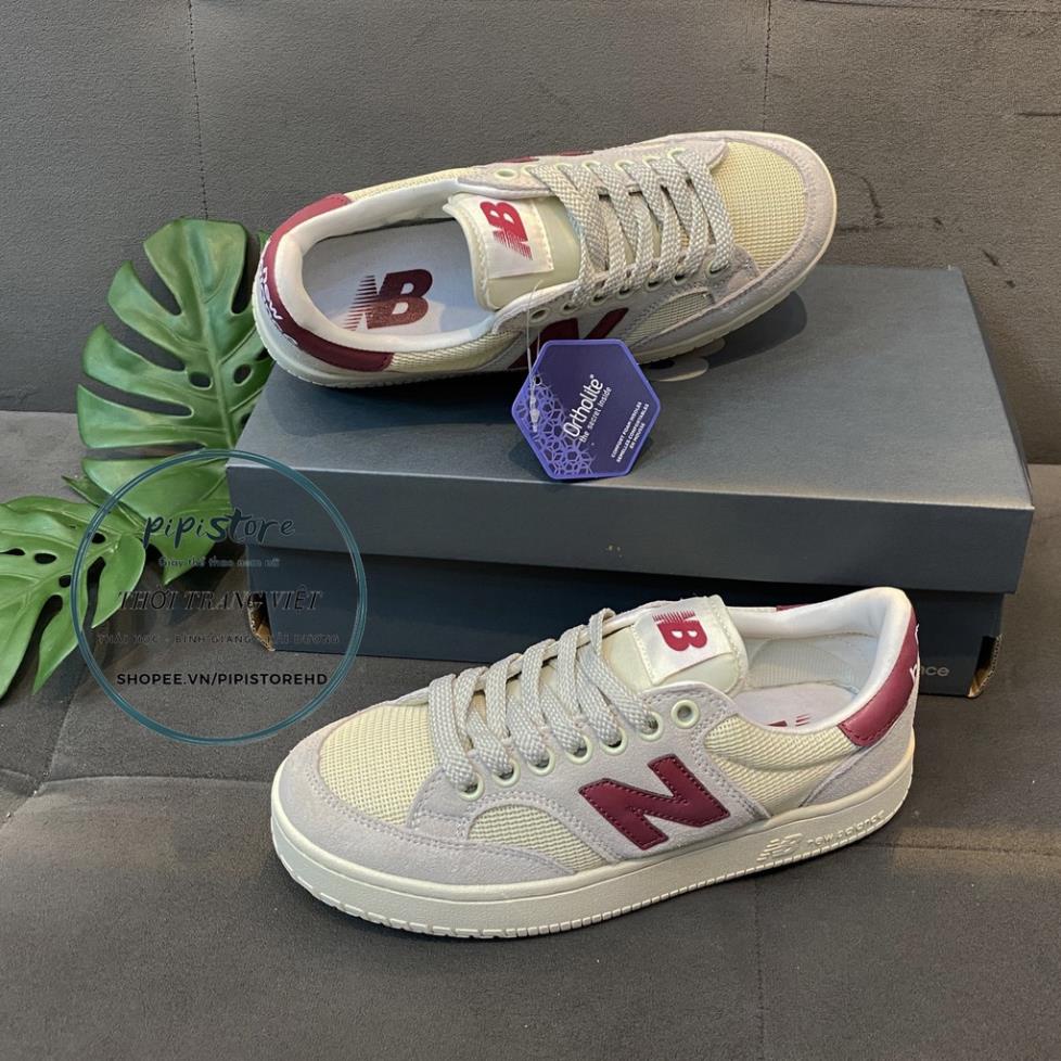 Giày thể thao sneaker NB 300 Bản V2 đỏ mẫu mới Size 36 - 39