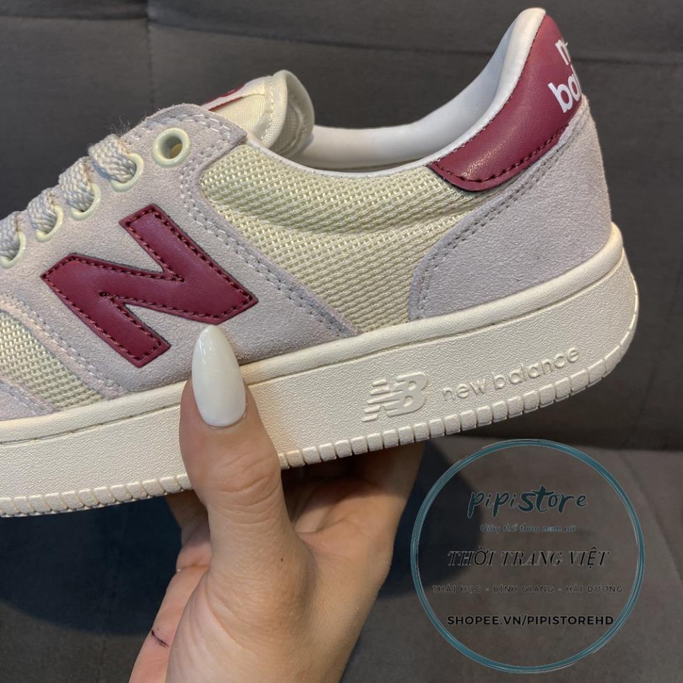 Giày thể thao sneaker NB 300 Bản V2 đỏ mẫu mới Size 36 - 39