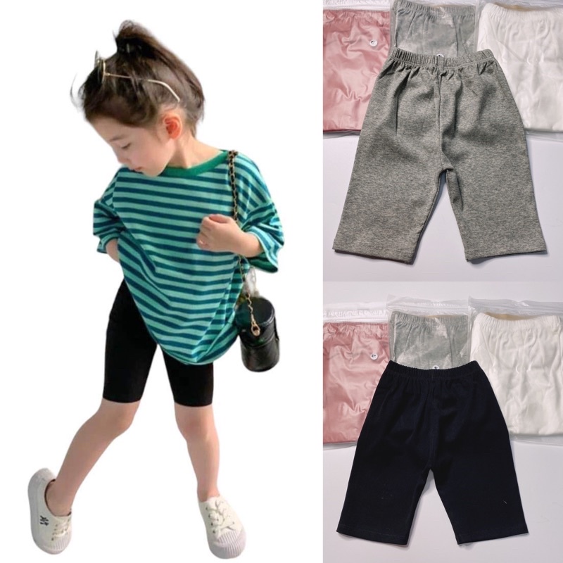 Quần Legging Lửng Bé Gái 10-35kg,Chất zip hàn cao cấp, Co Giãn Mạnh Đóng Túi zip xịn Xò- 0013.