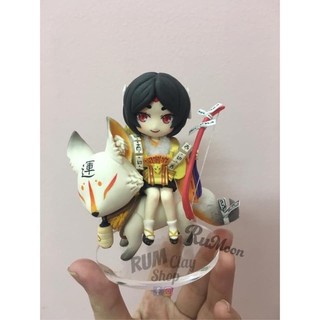 [Xả combo 5-10] Đế cắm tượng đất sét bằng Mica tròn