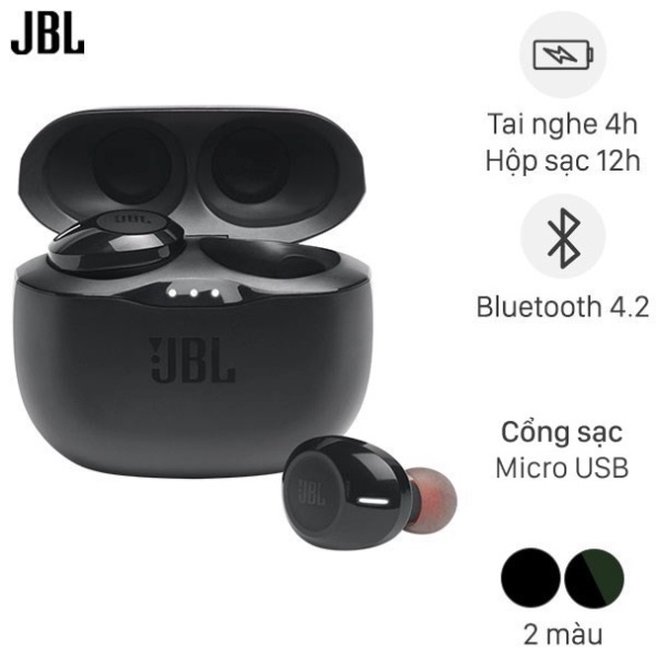 Tai Nghe Bluetooth Không Dây TWS JBL X8 Chính Hãng Có Mic nge gọi đàm thoại 2 chiều, Âm Thanh Sống Động Chất Lượng Cao H